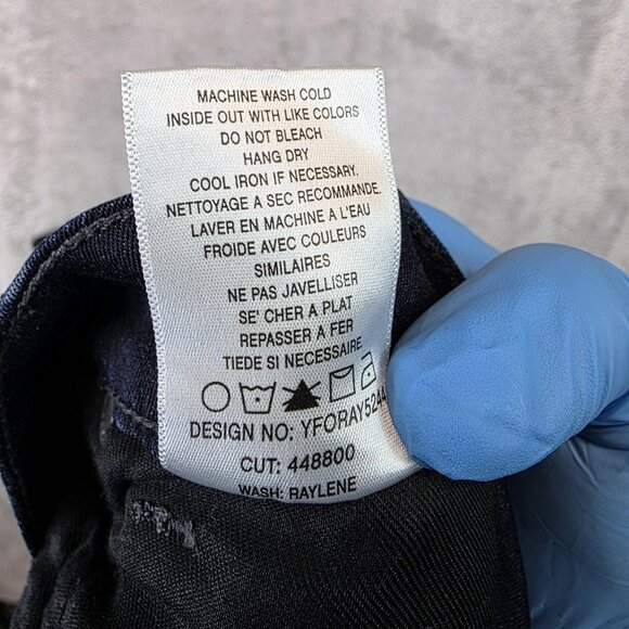 Joes Jeans Womens 30 Dark Wash Cigarette Raylene Skinny Stretch Denim Pants - Picture 11 of 11